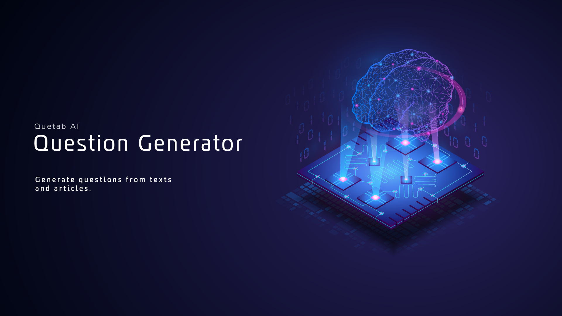 AI Question Generator Generate Questions Answers And Quizzes Quetab