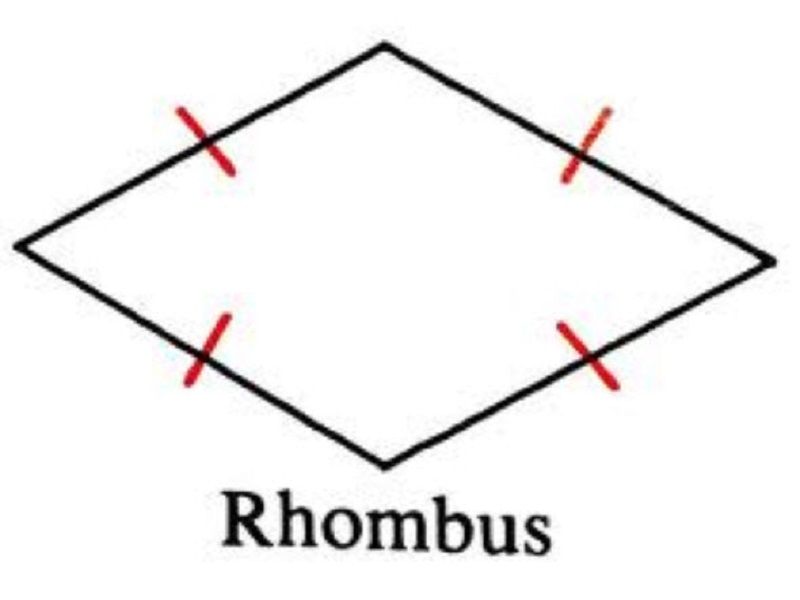 P= 4 × a

a = Length of the side of the rhombus
