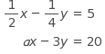 In the system of linear equations above, a is a constant. If the system has no solution, what is the value of a ?